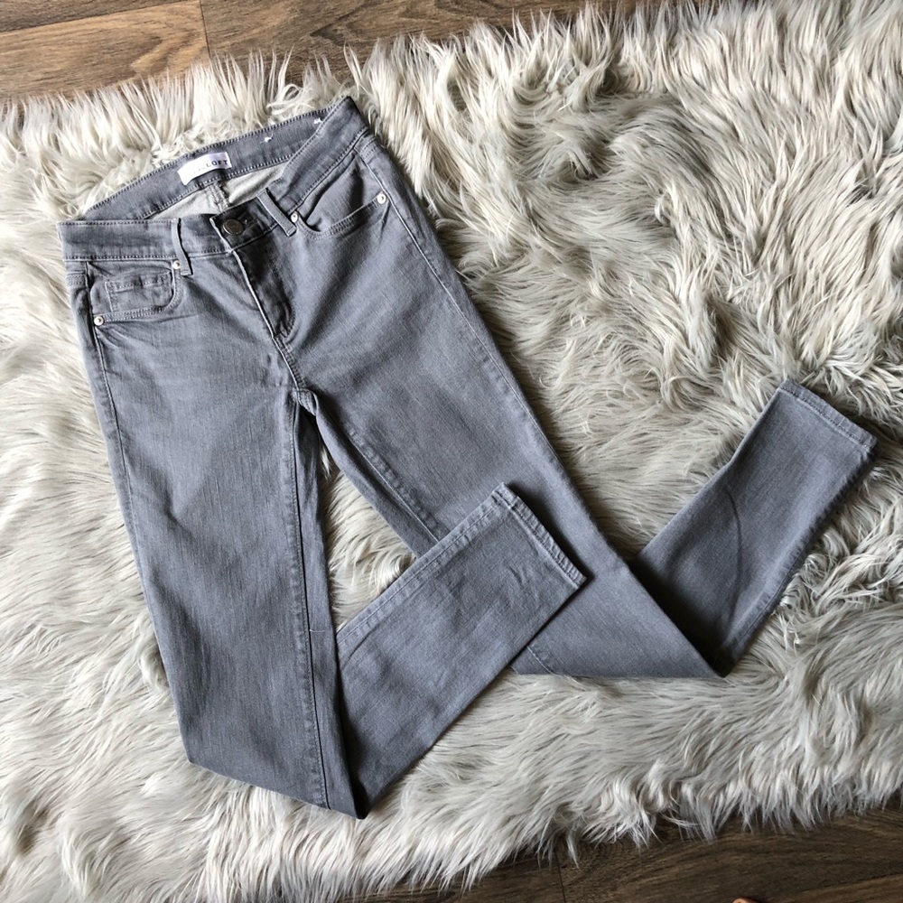 LOFT Grey Modern Skinny Denim